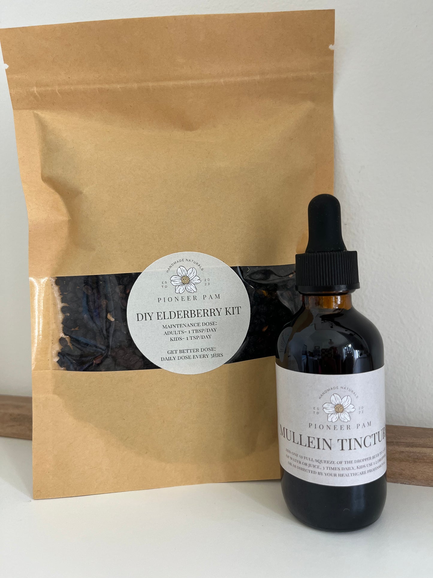 DYNAMIC DUO: Mullein + Elderberry Kit