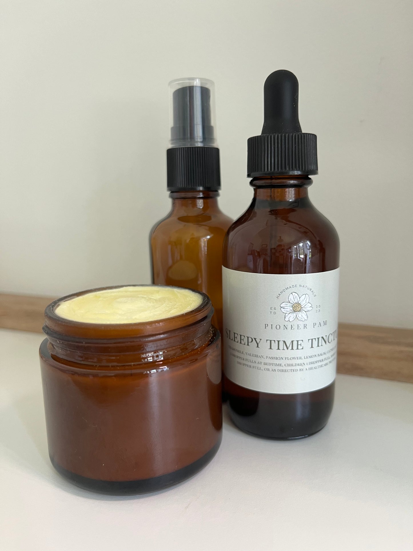 SLEEPY TIME COMBO: Sleepy Time Tincture, Sleepy Time Tallow, Magnesium Spray