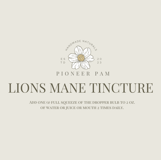 Lions Mane Tincture