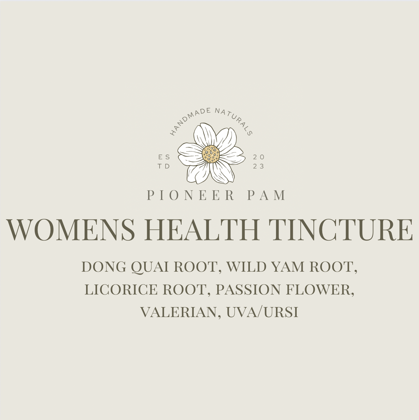 Women's Health Tincture