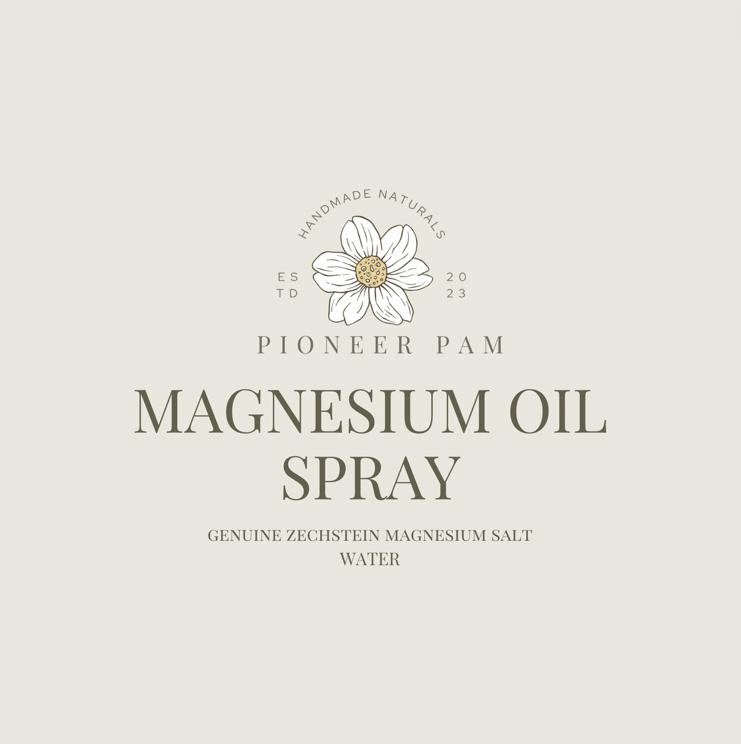 Magnesium Oil Spray