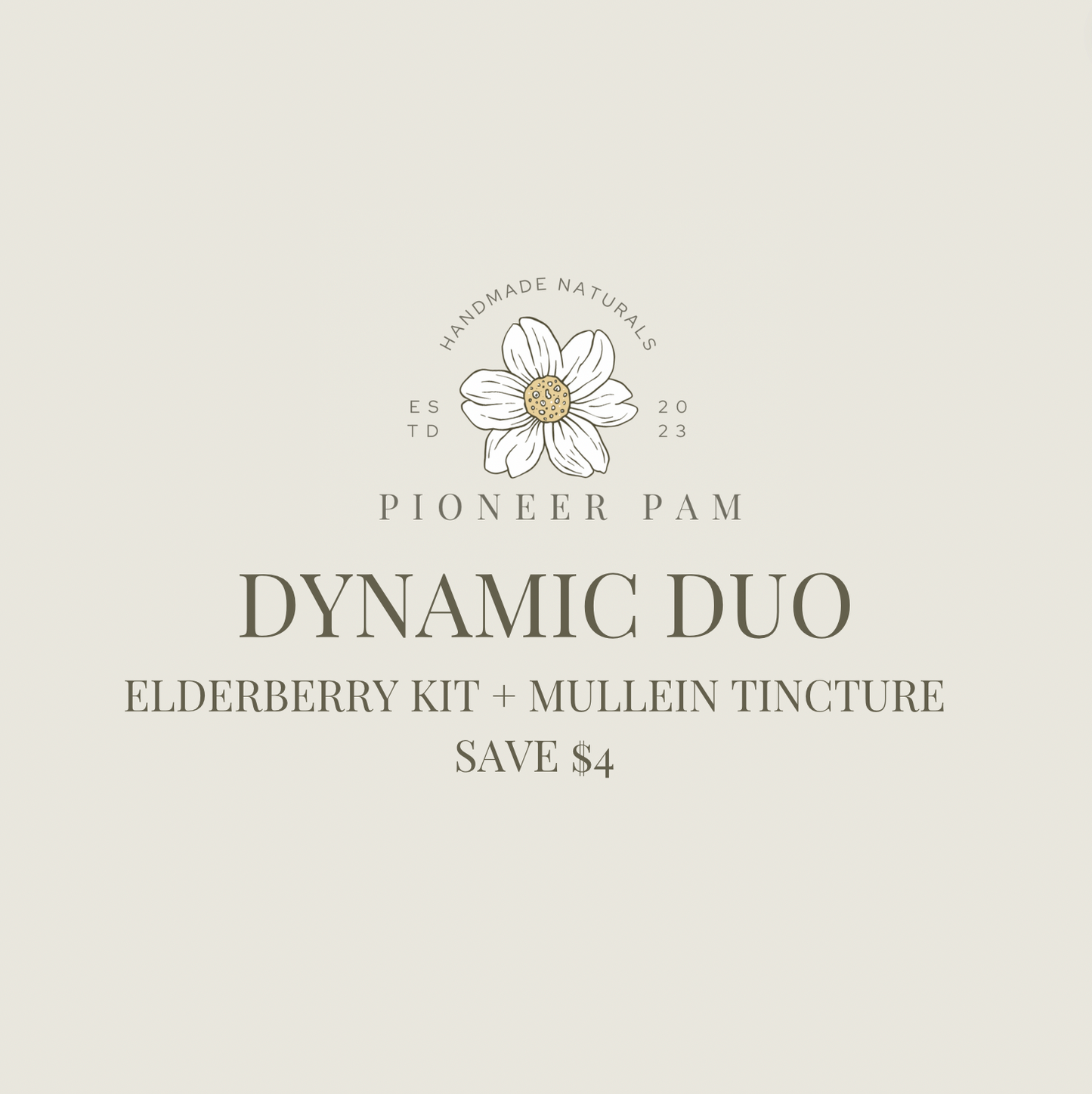 DYNAMIC DUO: Mullein + Elderberry Kit