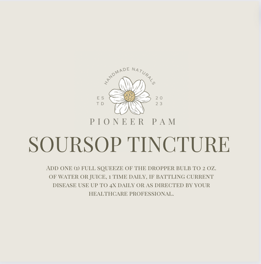 Soursop Tincture