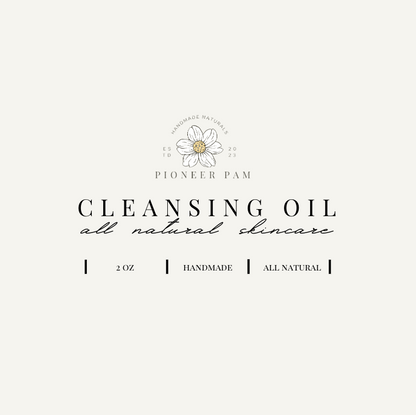 Cleansing Oil: Facial Cleanser for All Skintypes