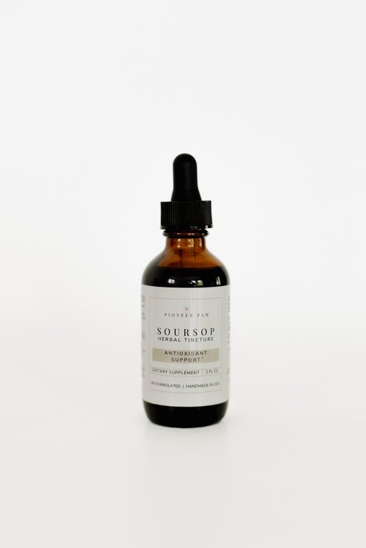 Soursop Tincture: Antioxidant + Anti-Inflammatory Support