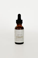 Amber glass dropper bottle of Pioneer Pam Usnea Tincture for immune system support, on a white background