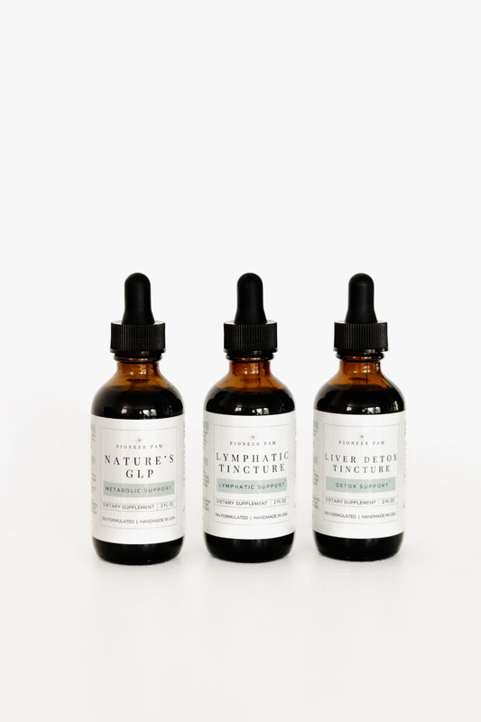 Detox & Balance Bundle - Daily Support for Lymph Flow, Metabolic Balance & Liver Function