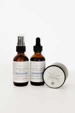 Pioneer Pam Sleepy Time Combo: Sleepy Time Tincture, Sleepy Time Tallow, and Magnesium Oil Spray bottles together
